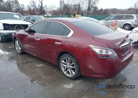 2013 Nissan Maxima 3.5 S z USA, uszkodzony, nr VIN 1N4AA5APXDC806285
